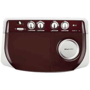 LG | P7010RRAZ | Semi-Automatic Top Loading Washing Machine | 7 kg 5 Star | Burgundy