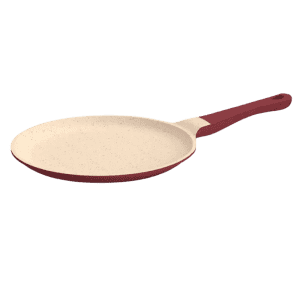 IMPEX RUBY 27 Aluminium Diecast Nonstick Pan Tawa 27 cm diameter | Aluminium