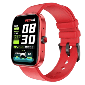 Fire-Boltt Jaguar Smart Watch | 1.83 inch | HD Display |  Advanced Bluetooth Calling |  27 Sports Modes | RED | BSW068