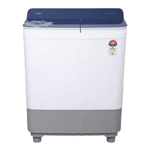 Haier Semi-Automatic Washing Machine | 9 Kg | Toughened Glass | White | HTW90-178