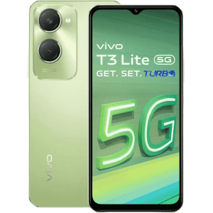 Vivo T3 Lite 5G | 128 GB | 4 GB RAM | Vibrant Green