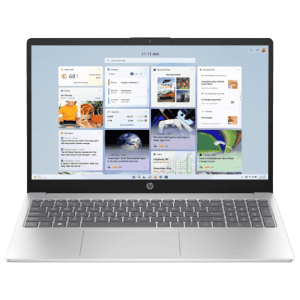 HP Intel Core i3 Thin & Light Laptop | 12th Gen 1215U | 8 GB | 512 GB SSD | Natural Silver | 15-fd0061TU