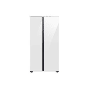 Samsung BESPOKE Convertible 5in1 Side by Side Refrigerator | 653 L | 3 Star |Twin Cooling Plus Technology | Clean White | RS76CB81A312HL