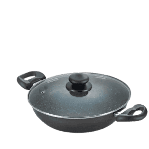 Prestige Omega Granite BYK Induction Bottom Non-Stick Coated Cookware Set | Aluminium | 4 Piece