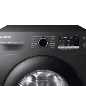 Samsung Inverter Fully Automatic Front Load Washing Machine | 9 kg | 5 Sta | Black | WW90TA046AB1TL
