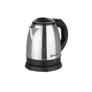 Bajaj Ktx Dlx Electric Kettle | 1350W | Cordless Operation | Auto Shut-Off Mechanism | 1.2 Liter | Black