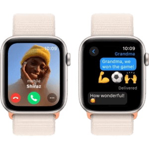 Apple Watch SE Smartwatch | 2nd Gen 44mm | Starlight | MRH23HN/A
