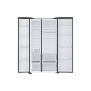 Samsung BESPOKE Convertible 5in1 Side by Side Refrigerator | 653 L | 3 Star |Twin Cooling Plus Technology | Clean White | RS76CB81A312HL