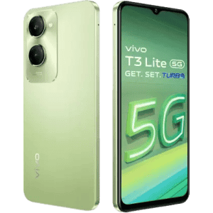Vivo T3 Lite 5G | 128 GB | 4 GB RAM | Vibrant Green