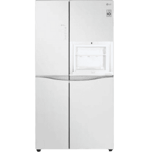 LG 675 L Wi-Fi Inverter Frost-Free Side-by-Side Refrigerator | GC-C247UGLW | White