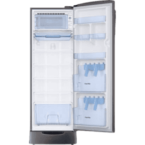 SAMSUNG 255 L Direct Cool Single Door 3 Star Refrigerator with Base Drawer  | RR26T389YDX/HL | Luxe Brown