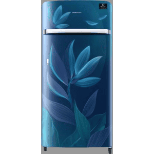 SAMSUNG 198 L Direct Cool Single Door 5 Star Refrigerator | RR21T2G2W9U/HL | Blue