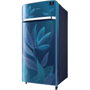 SAMSUNG 198 L Direct Cool Single Door 5 Star Refrigerator | RR21T2G2W9U/HL | Blue