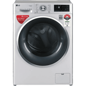 LG 6.5 Kg 5 Star Inverter Fully-Automatic Front Loading Washing Machine | FHT1265ZNL | Grey
