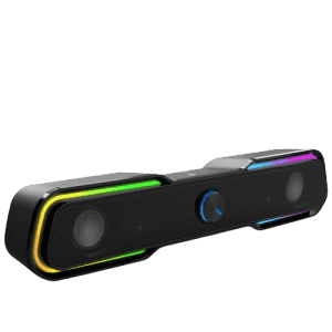 hp DHE-6002 Wired Speaker | 6 W | 3.5mm aux connectivity | Black