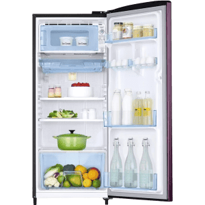 SAMSUNG 192 L Direct Cool Single Door 3 Star Refrigerator | RR20A172YCR/HL | Camellia Purple
