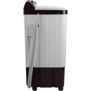 Haier 6.5 kg Semi Automatic Top Load | HTW65-187BO | White, Maroon