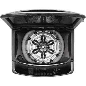 LG 12 kg with Steam and Smart Diagnosis Fully Automatic Top Load with In-built Heater | THD12STB | 6 Motion DD 6 Motion Technology with 6 different types of motions- Scrubbing, Rolling, Stepping, Swing,Tumbling and Filtration, combines the force of water