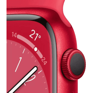 Apple Watch Series 8 | GPS | Cellular | Touchscreen | Red Strap | MNKA3HN/A