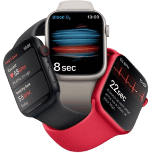 Apple Watch Series 8 | GPS | Cellular | Touchscreen | Red Strap | MNKA3HN/A
