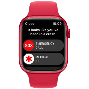 Apple Watch Series 8 | GPS | Cellular | Touchscreen | Red Strap | MNKA3HN/A
