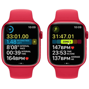 Apple Watch Series 8 | GPS | Cellular | Touchscreen | Red Strap | MNKA3HN/A