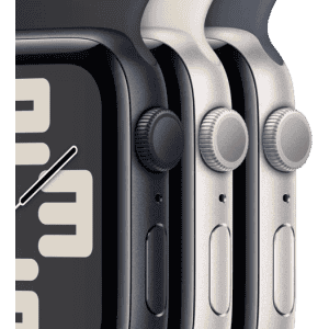 Apple Watch SE 2nd Gen | GPS 44 mm | Midnight Aluminium Case | Midnight Strap | MREA3HN/A