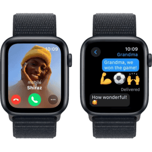 Apple Watch SE 2nd Gen | GPS 44 mm | Midnight Aluminium Case | Midnight Strap | MREA3HN/A