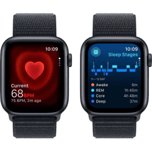 Apple Watch SE 2nd Gen | GPS 44 mm | Midnight Aluminium Case | Midnight Strap | MREA3HN/A