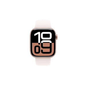 Apple Aluminium Case Sport Band Light Blush Strap |  Watch Series 10 | GPS | 46mm | M/L Rose Gold | MWWU3HN/A