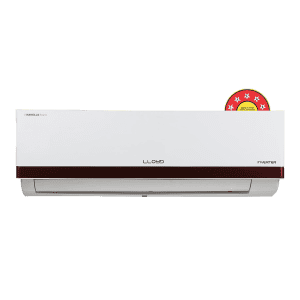Lloyd 5 In 1 Convertible 1 Ton 5 Star Inverter Split AC | GLS12I5FWRBV | white