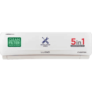 LLOYD 5 In 1 Convertible 2 Ton 5 Star Inverter Split AC | White | I/D-GLS24I5FWGEV