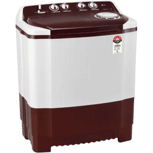 LG  Semi Automatic Top Load Washing Machine | 7.5 kg | Maroon | P7510RRAZ