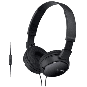 SONY ZX110AP Wired Headset | Black