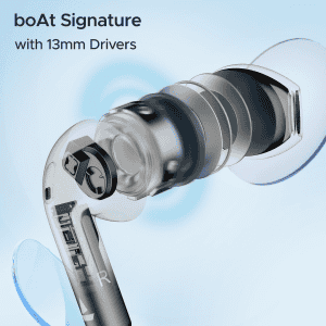 boAt Airdopes Ace TWS bluetooth Earbuds | Active Black