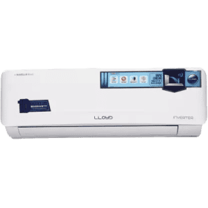 Lloyd 1 Ton 3 Star Split Inverter AC | GLS12I3FWSEL | Copper Condenser | White