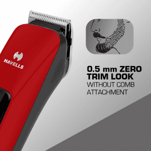 Havells BT5111C Cordless Beard Trimmer | Red