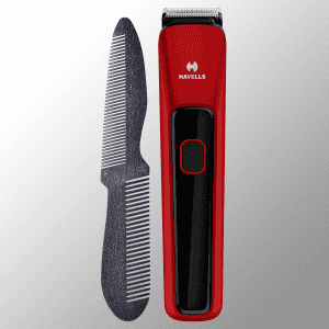 Havells BT5111C Cordless Beard Trimmer | Red
