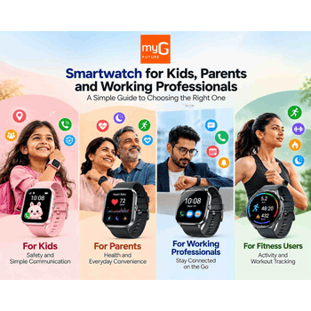 Best smartwatch in India for kids, parents, working professionals and fitness users.