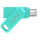SanDisk Type C Dual Drive Go 32 GB Pen Drive |  Green