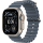 Apple Watch Ultra 3 | GPS + Cellular | 49mm | Natural Titanium Case Anchor Blue Ocean Band | Anchor Blue Strap | MEWH4HN/A