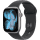 Apple Watch Series 11 | GPS | 46mm | Space Grey Aluminium Case Black Sport Band  | S/M | Black Strap | MEV04HN/A