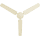 USHA Racer Ceiling Fan | Ultra High Speed  | 3 Blade | 1200 mm | Rich Ivory