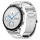 Amazfit Huami Pop 3R Metal Strap Smart Watch | Metallic Sliver