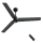 Atomberg Renesa Smart BLDC Ceiling Fan | Remote Control & LED Indicators | 1200 mm | 5 Star | Midnight Black