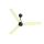 Atomberg Renesa Ceiling Fan | 1200 mm | 3 Blade | BLDC Ceiling Fan with Remote Control & LED Indicators | Ivory & Black