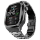 Fire-Boltt Elemento Stainless Steel BT Calling Detachable Case Smartwatch | 49.5 mm | Black