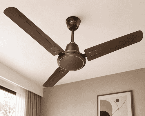 A high speed ceiling fan